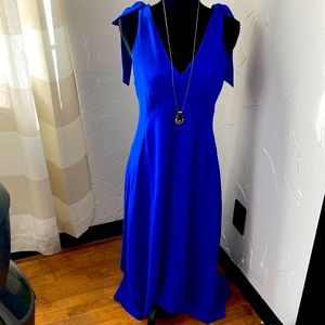 Nicole miller royal blue dress size 8